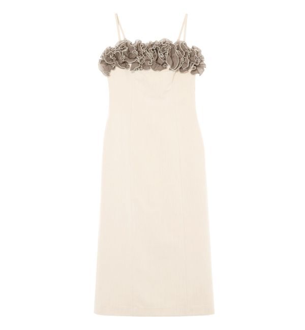 LAGUNAMOON「LADYコサージュキャミワンピース」|ワンピース|