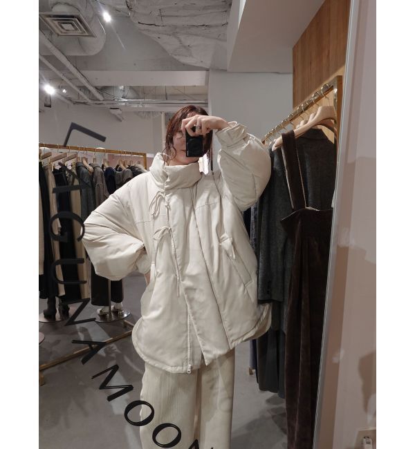 LAGUNAMOON「ストリングディティールミドルダウン」|ダウン|