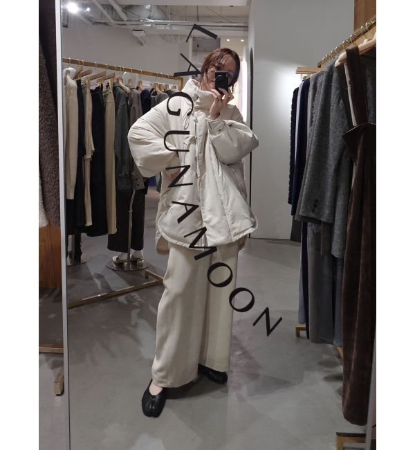 LAGUNAMOON「ストリングディティールミドルダウン」|ダウン|