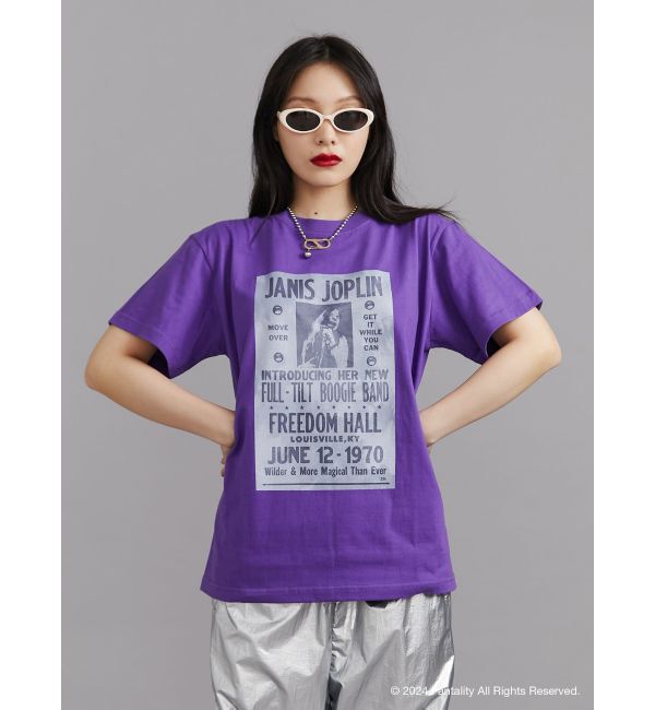 jouetie「【JANIS】Tie-dye overlay print t-shirts【コラボ】」|Tシャツ・カットソー|