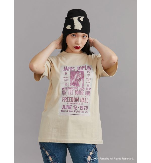 jouetie「【JANIS】Tie-dye overlay print t-shirts【コラボ】」|Tシャツ・カットソー|