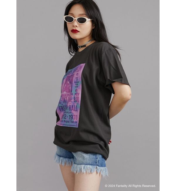 jouetie「【JANIS】Tie-dye overlay print t-shirts【コラボ】」|Tシャツ・カットソー|