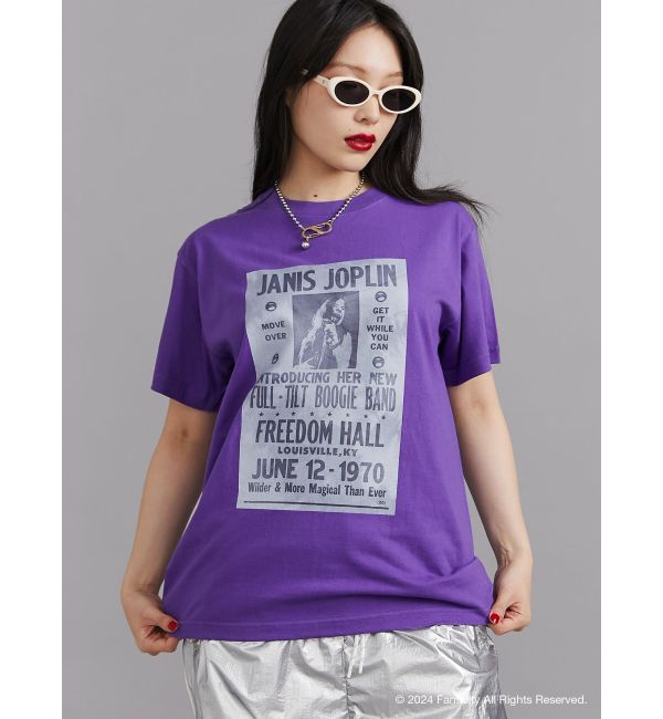 jouetie「【JANIS】Tie-dye overlay print t-shirts【コラボ】」|Tシャツ・カットソー|