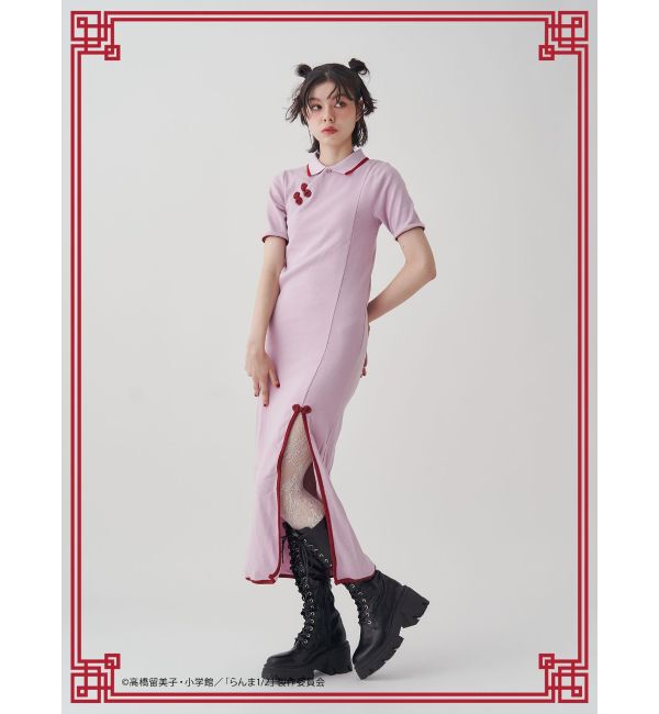 jouetie「【TVアニメ『らんま1/2』jouetie】チャイナフィットワンピース」|ワンピース|