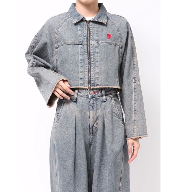 jouetie「【something&times;PosTokyo】ZIP BLOUSON」|ブルゾン・スタジャン|