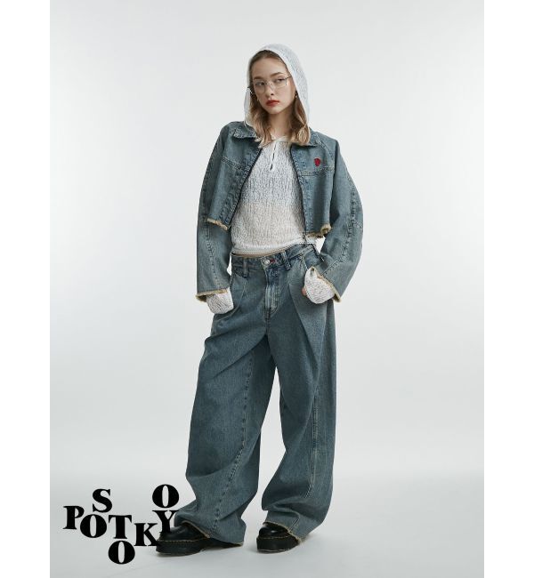 jouetie「【something&times;PosTokyo】ZIP BLOUSON」|ブルゾン・スタジャン|