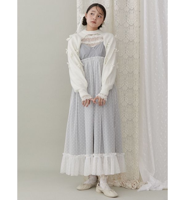 merry jenny「クロスリボンバレエシューズ」|バレエシューズ|