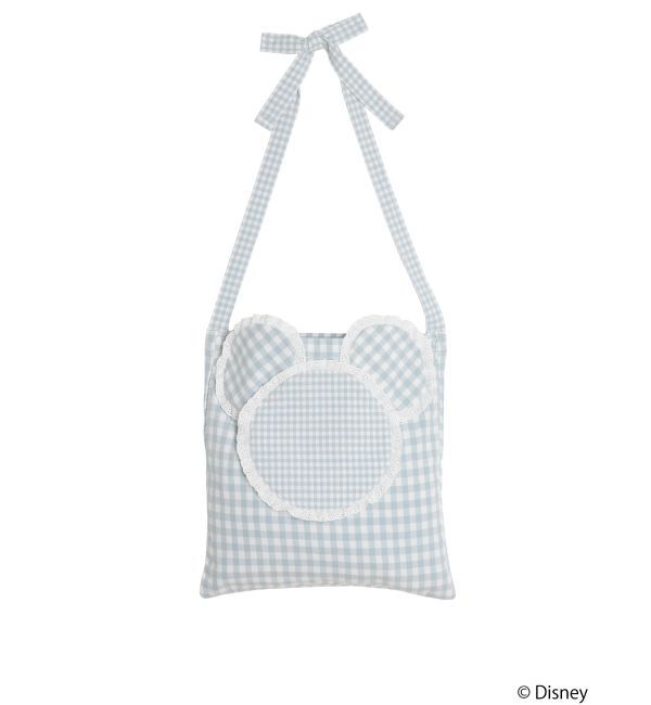 merry jenny「MICKEY / フリルギンガムトート」|トートバッグ|