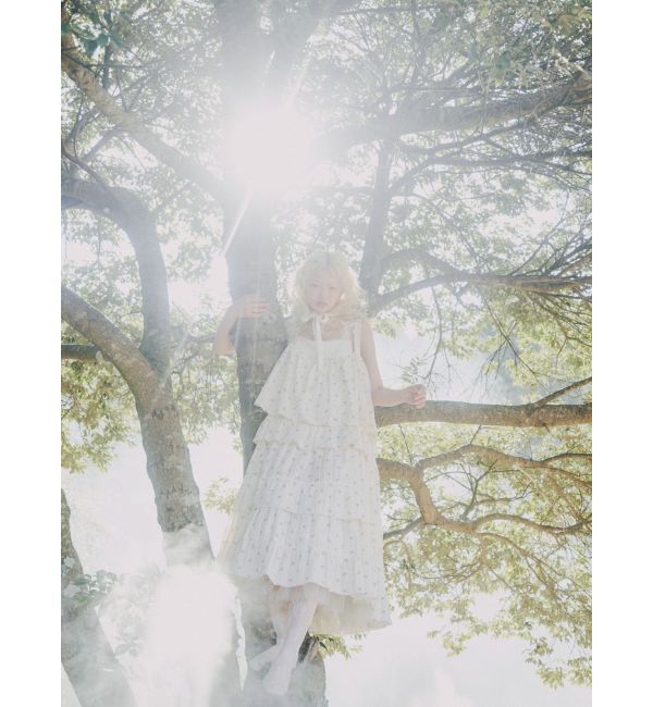 merry jenny「リボンレースペプラムビスチェ」|シャツ・ブラウス|