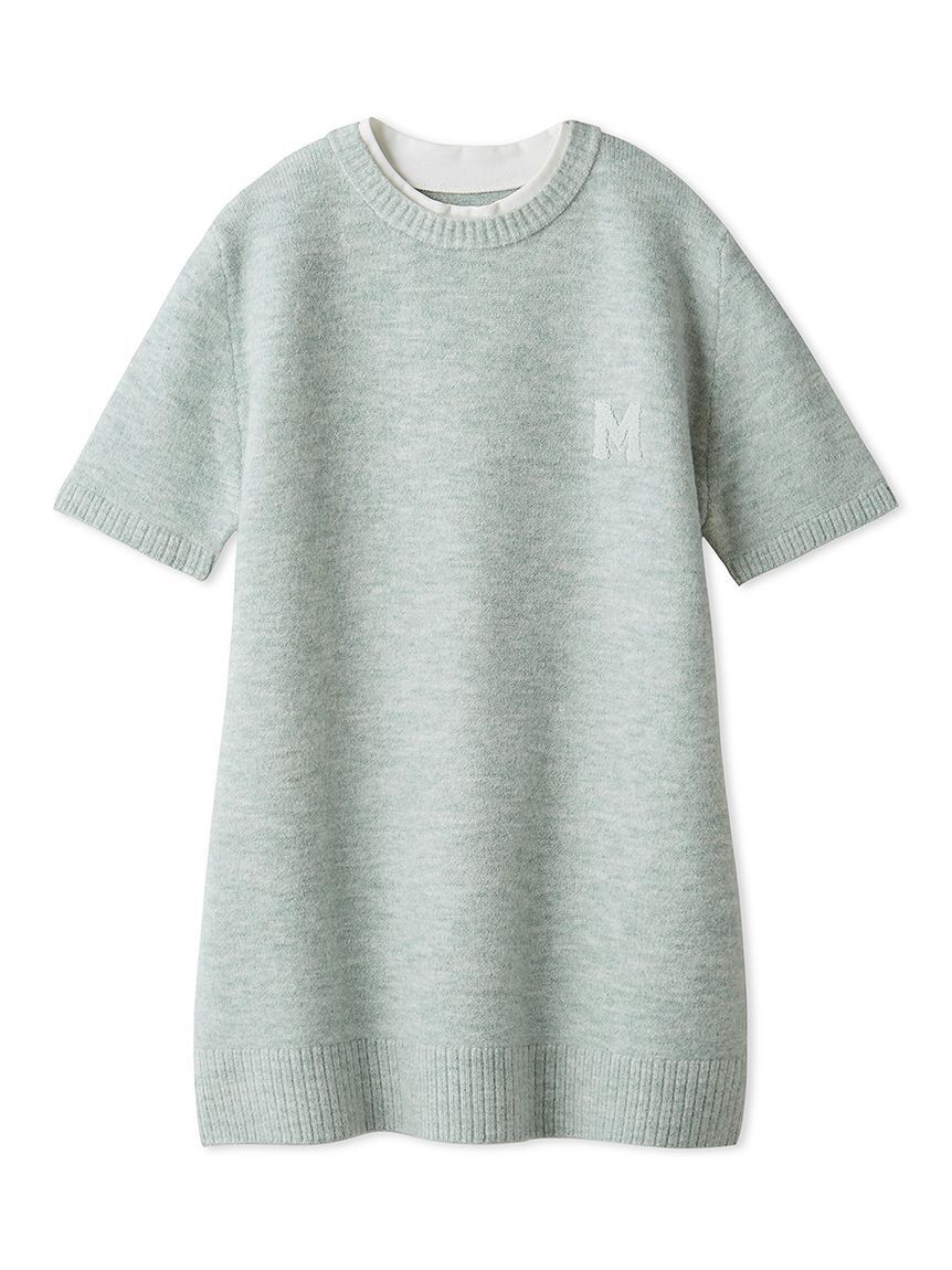 Mila Owen「Mサガラウールブレンドミニニットワンピース」|ワンピース|