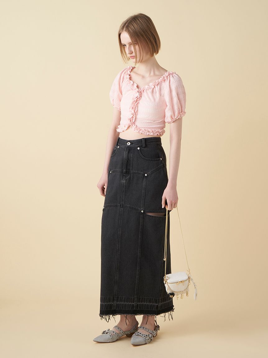 FURFUR「【限定カラー】マイクロキルティングバニティバッグ」|ショルダー・メッセンジャー|