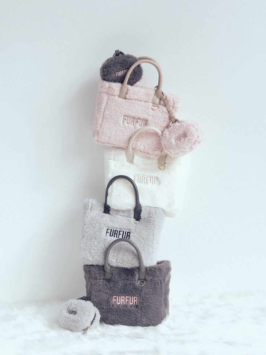 FURFUR「【限定カラー】エコファートートミニチャーム」|キーケース|