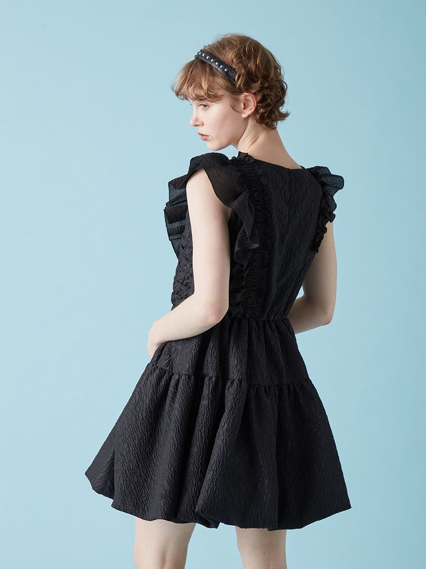 FURFUR「バルーンヘムミニドレス」|ドレス|