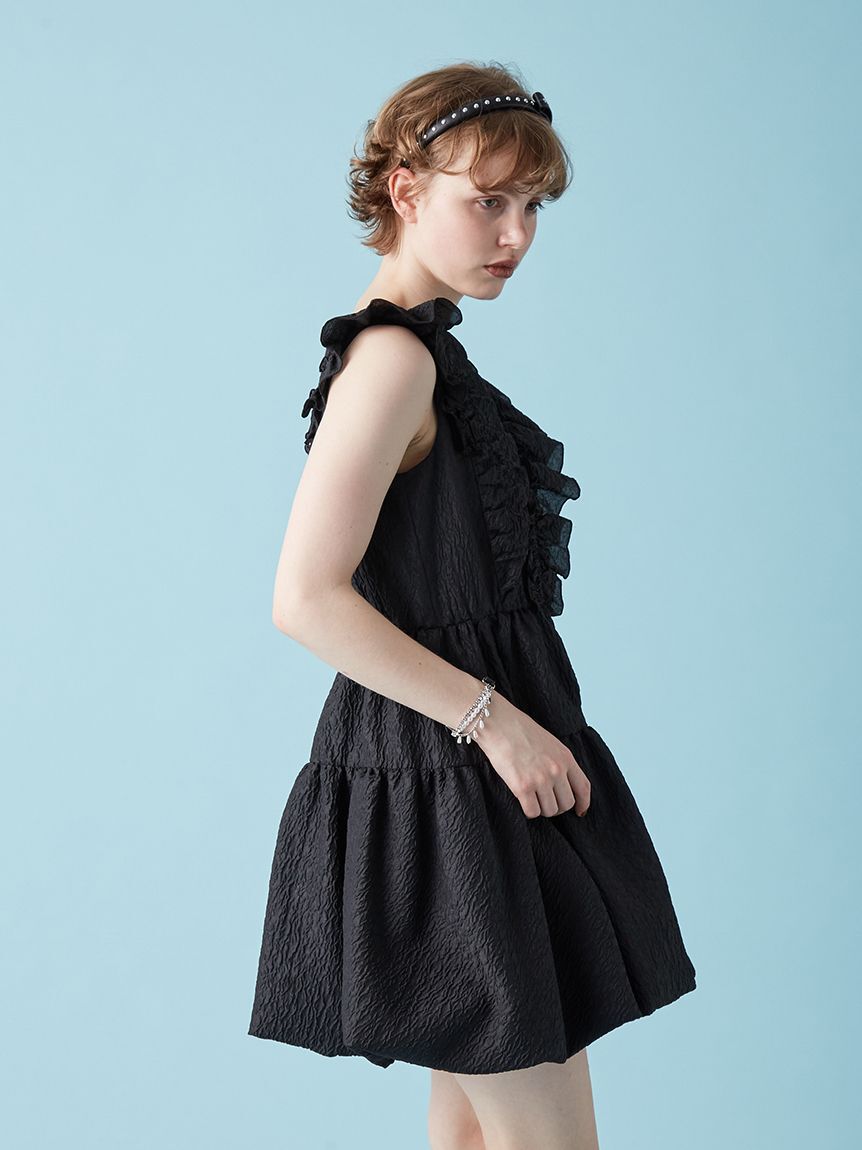 FURFUR「バルーンヘムミニドレス」|ドレス|