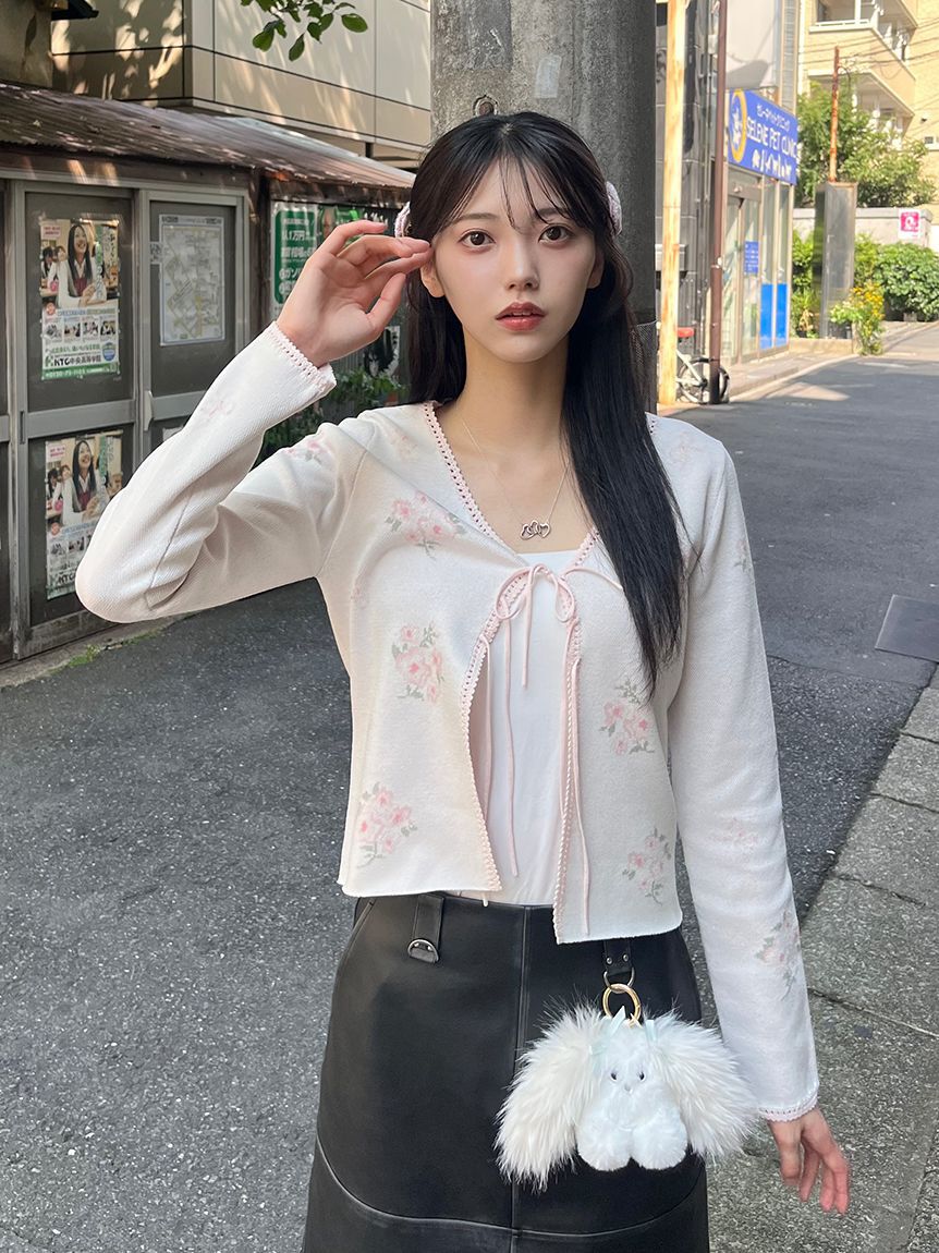 FURFUR「【限定カラー】ツイードロゴヘアピン」|ヘアバンド|