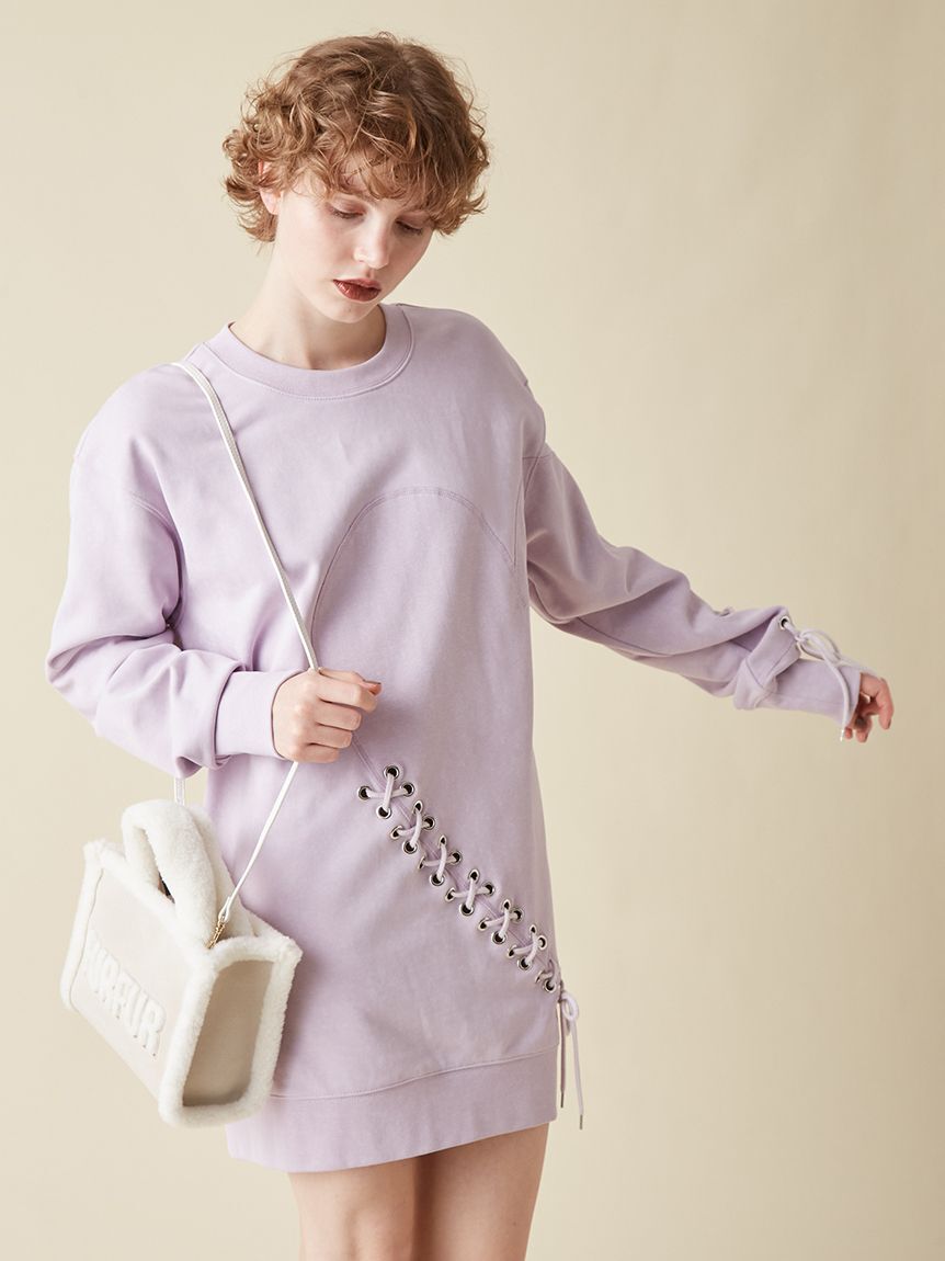 FURFUR「【WEB・一部店舗限定カラー】ムートンロゴトートバッグ」|トートバッグ|