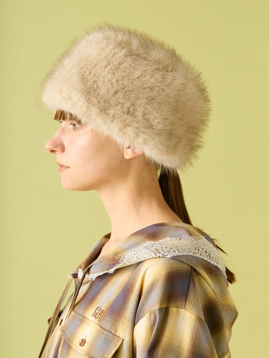 FURFUR「ロゴプレートコサック帽」|ハット|