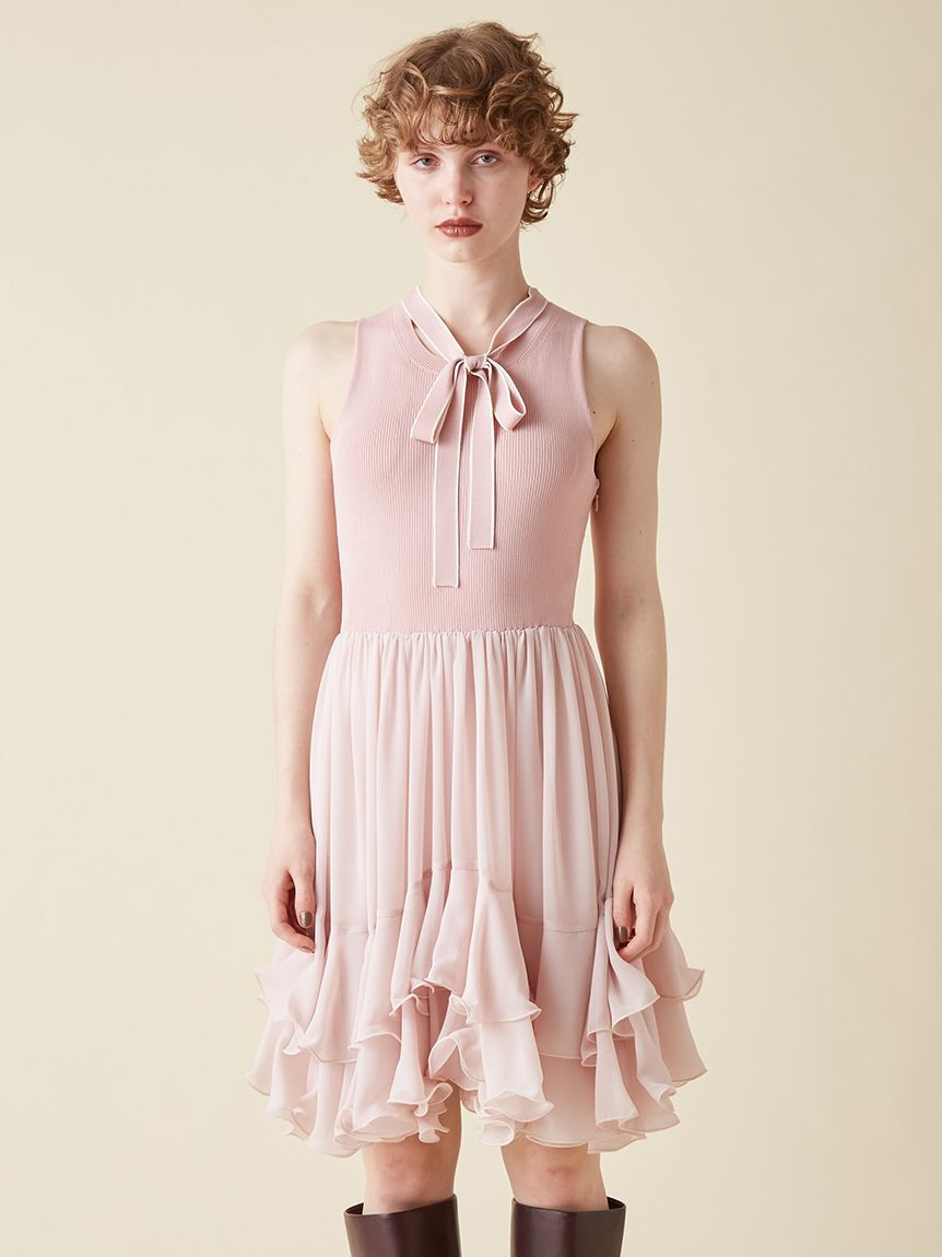 FURFUR「【限定カラー】スカートドッキングワンピース」|ワンピース|