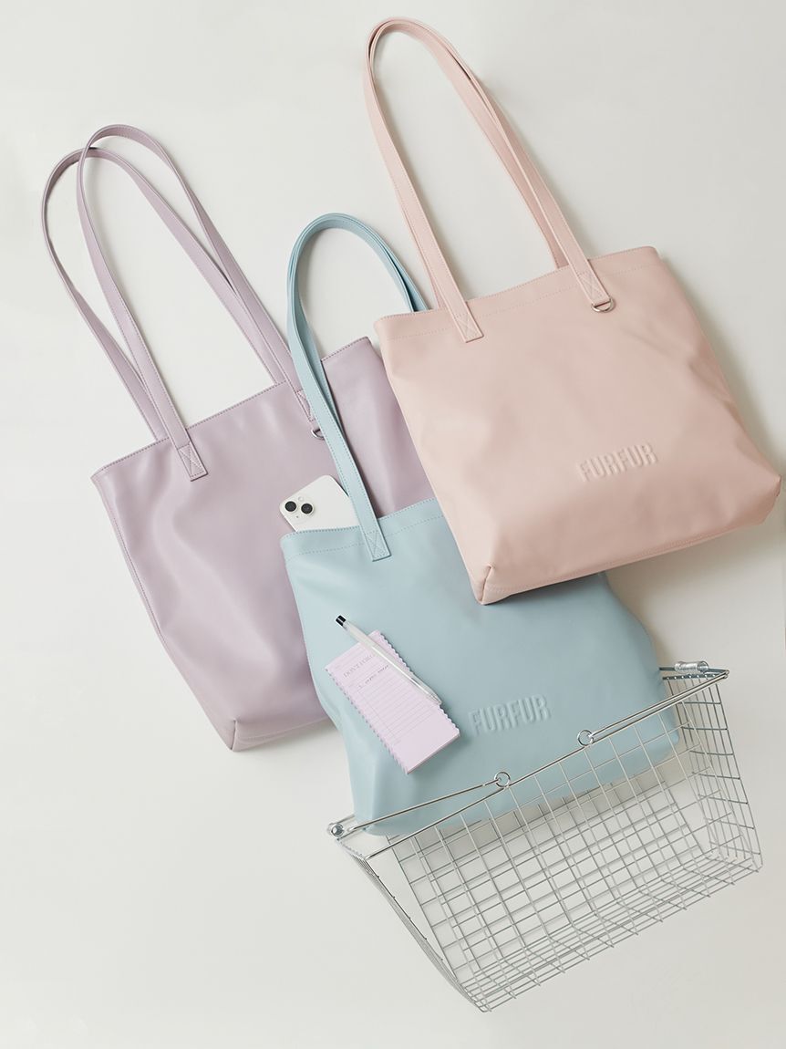 FURFUR「【新色追加】エンボスロゴトートバッグＭ」|トートバッグ|