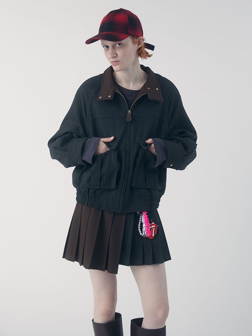 FURFUR「スタンドカラーブルゾン」|ブルゾン・スタジャン|