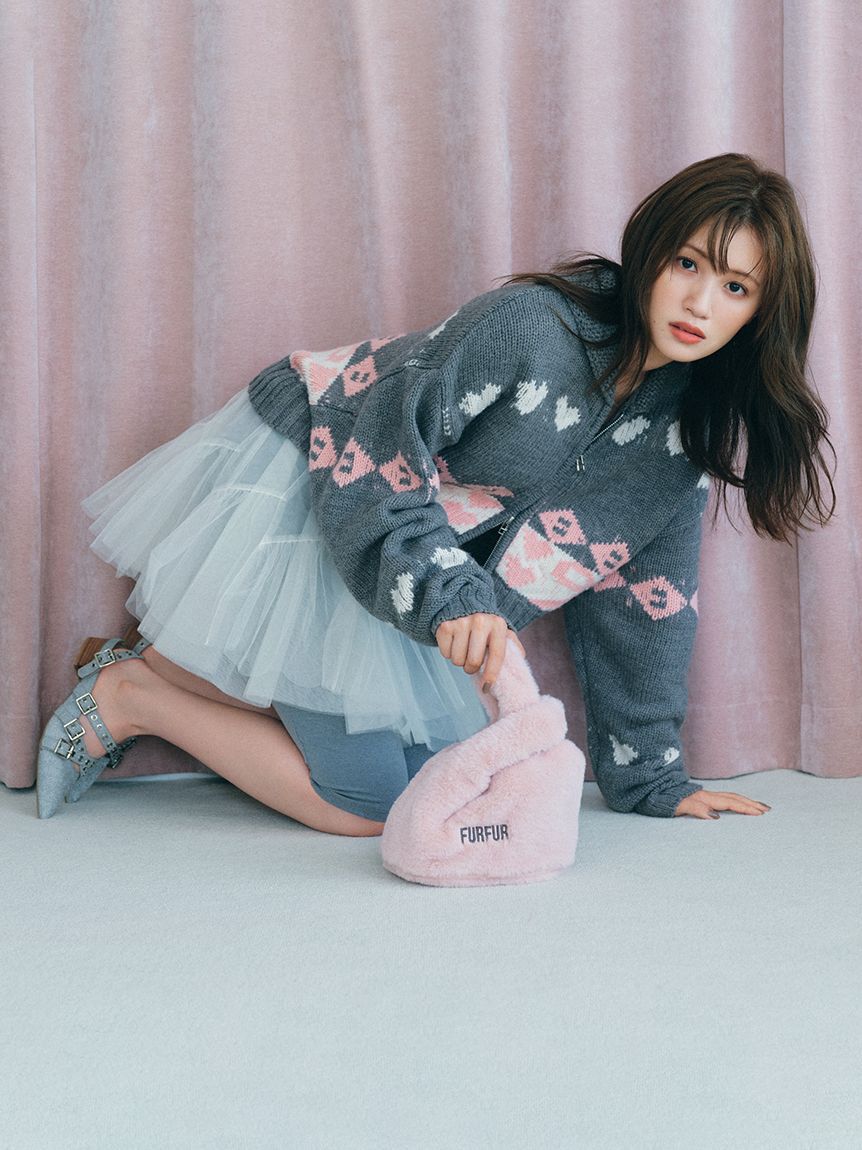 FURFUR「リボンカウチンニットカーディガン」|カーディガン|