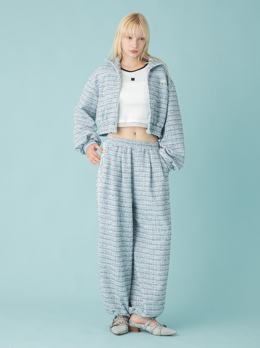 FURFUR「ロゴ刺繍テレコトップス」|Tシャツ・カットソー|