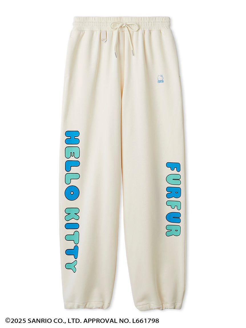FURFUR「HELLO KITTYスウェットパンツ」|チノ|