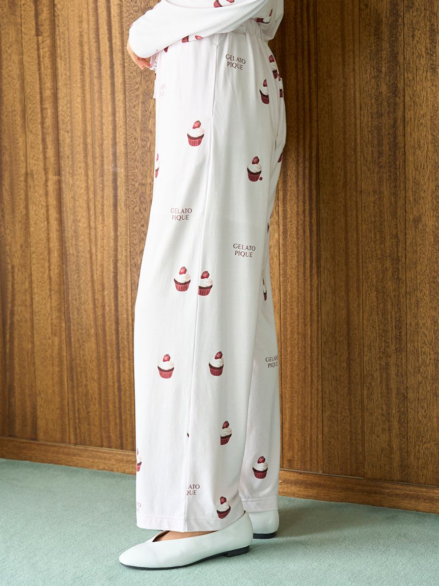 gelato pique「モチーフ3柄ロングパンツ」|ルームウェア|