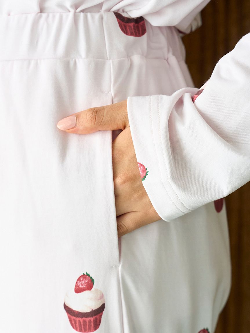 gelato pique「モチーフ3柄ロングパンツ」|ルームウェア|