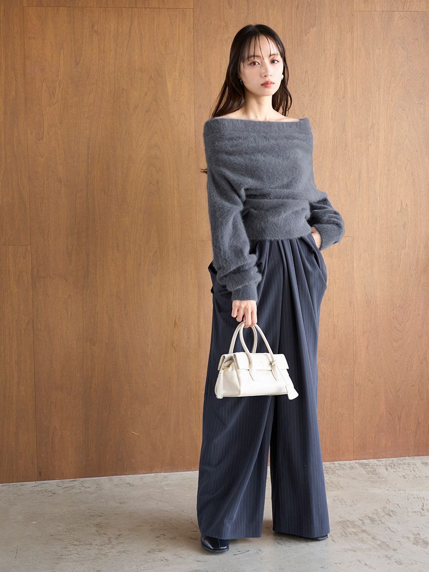 SNIDEL「フラップボストンバッグ」|ボストンバッグ|