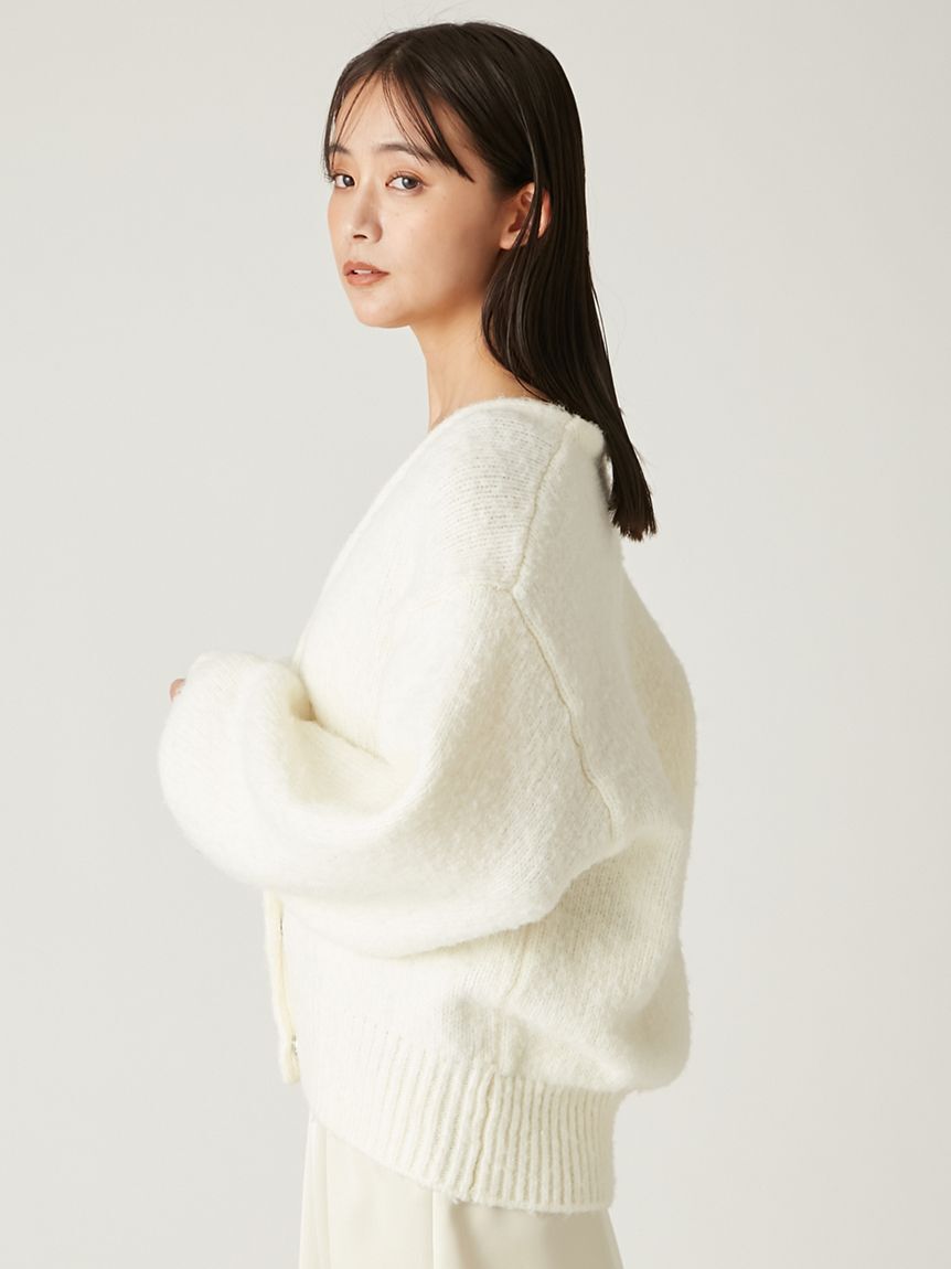 FRAY I.D「カーデセットリボンショルダーワンピース」|ワンピース|