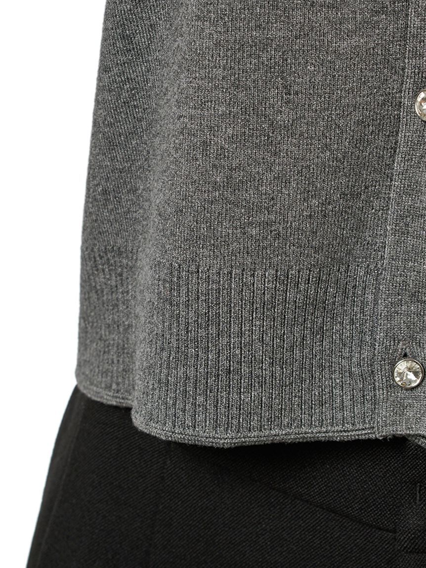 CELFORD「【WEB限定】デタッチャブルレースカラーカーディガン」|カーディガン|