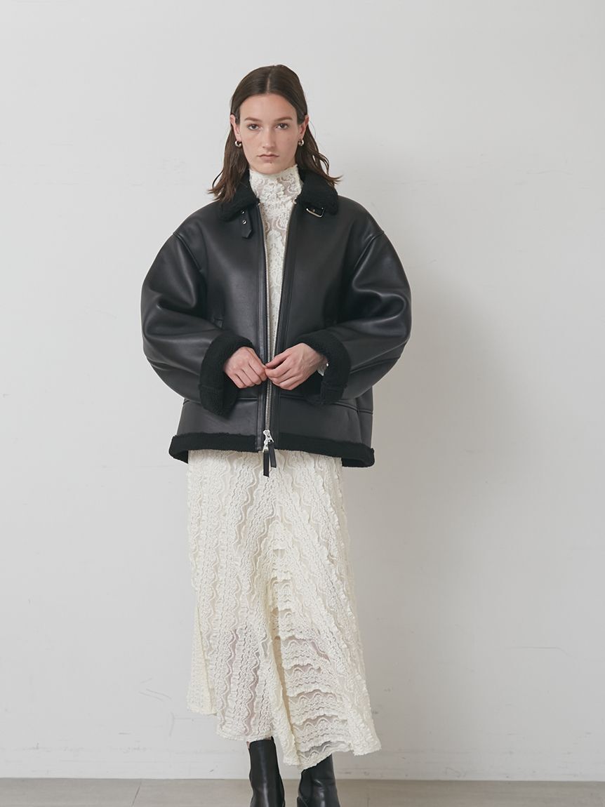 styling/「ラッフルレース2WAYマキシドレス」|ワンピース|