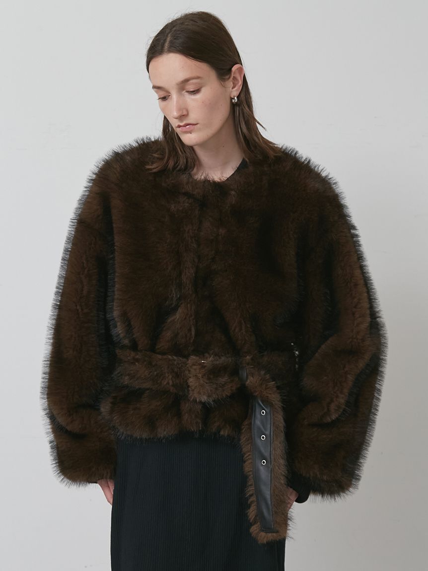 styling/「ミックスファーコート」|その他|