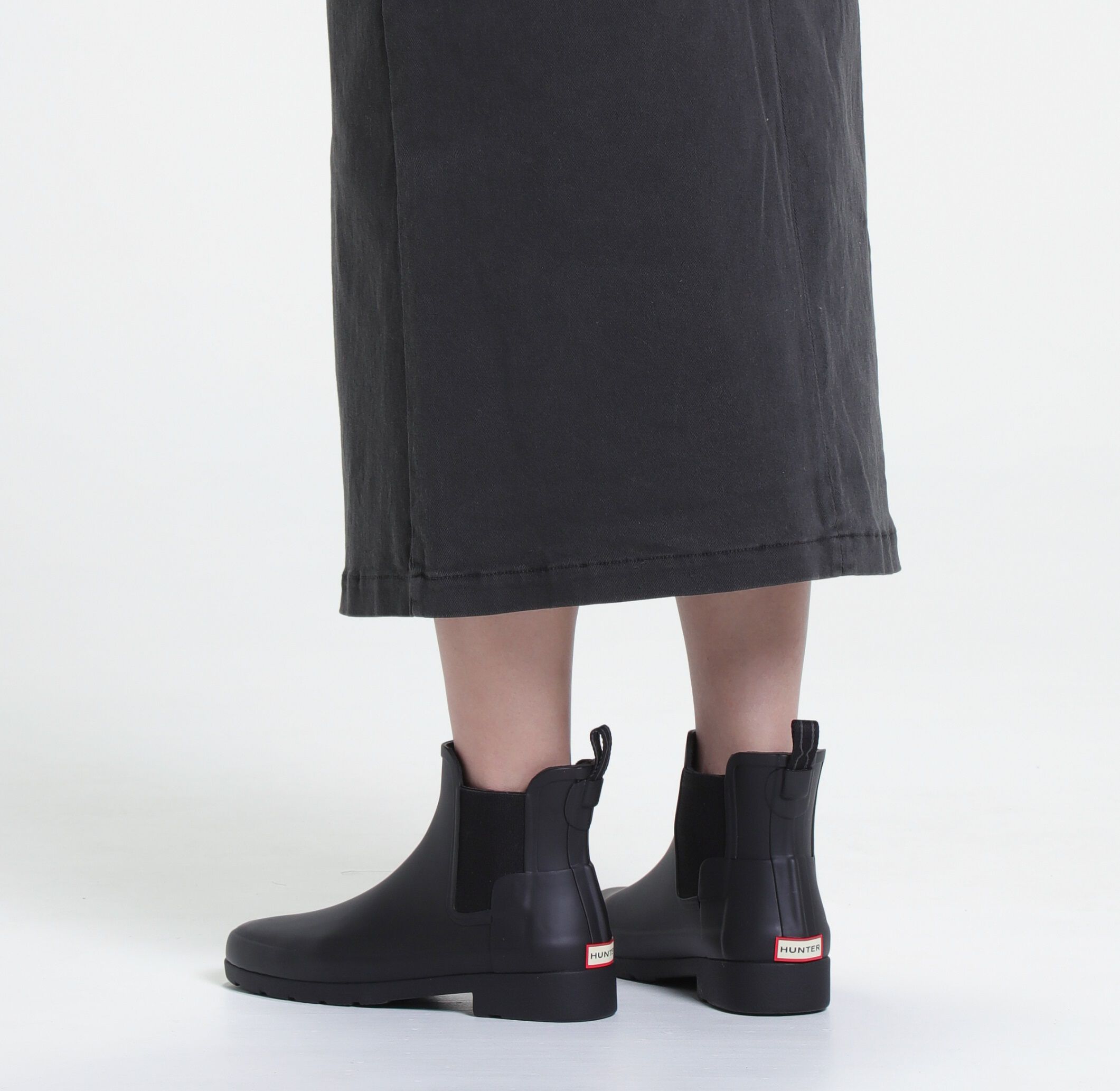 HUNTER「【レディース】リファインドチェルシーブーツ」|レインシューズ|