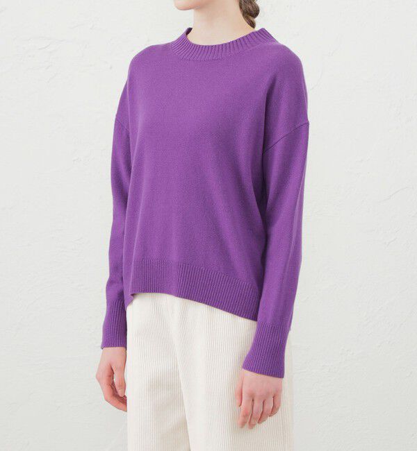 MACKINTOSH PHILOSOPHY「ウールカシミヤクルーネックニット」|ニット・セーター|