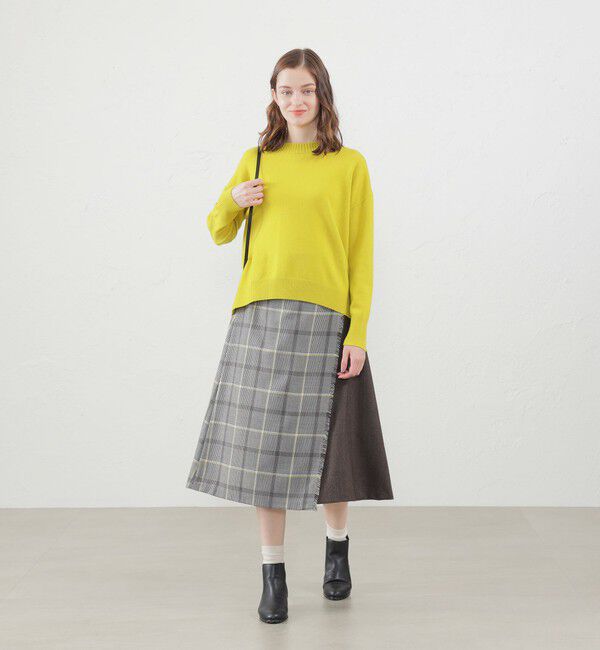 MACKINTOSH PHILOSOPHY「ウールカシミヤクルーネックニット」|ニット・セーター|