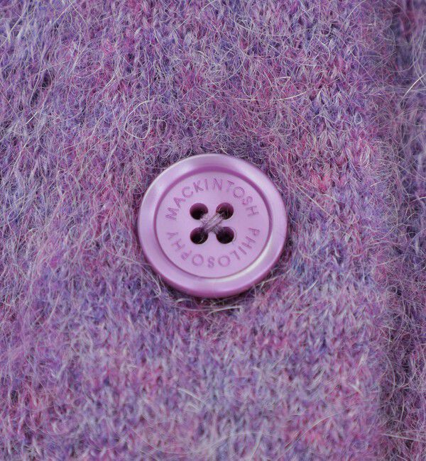 MACKINTOSH PHILOSOPHY「モヘヤシャギーカーディガン」|ニット・セーター|