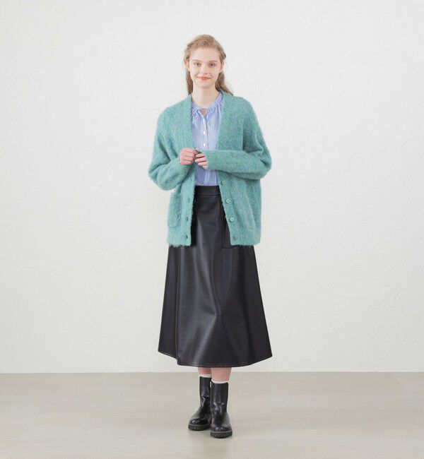 MACKINTOSH PHILOSOPHY「モヘヤシャギーカーディガン」|ニット・セーター|