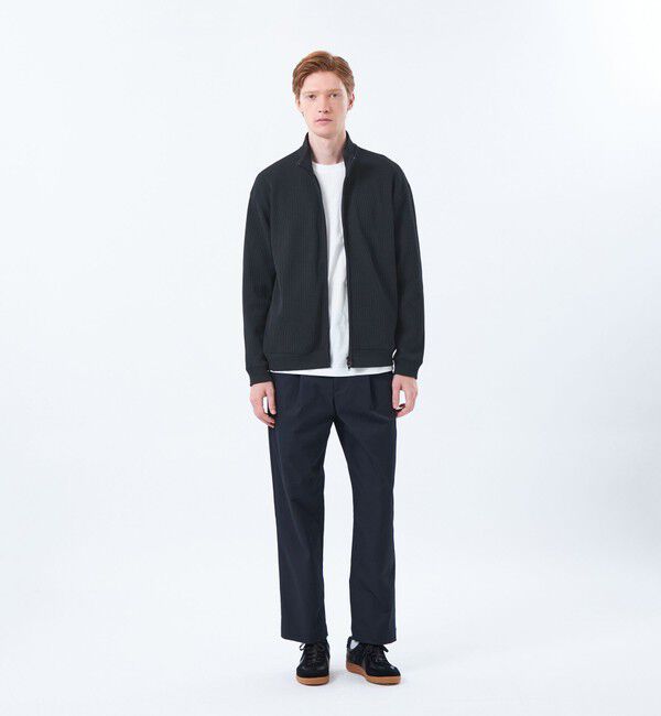 MACKINTOSH PHILOSOPHY「ブリテック スタンドカラージップアップ テクノワッフル」|ブルゾン・スタジャン|