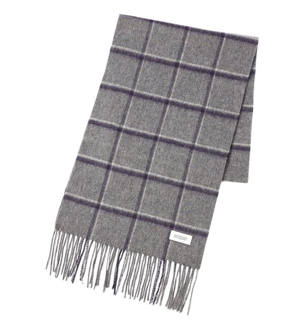 MACKINTOSH PHILOSOPHY「ウォッシャブルカシミヤ ブリティッシュチェックマフラー」|マフラー|