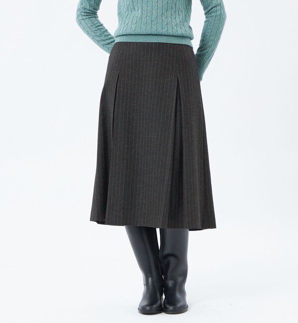 MACKINTOSH PHILOSOPHY「ラメサキソニータックスカート」|スカート|グレー