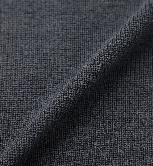 MACKINTOSH PHILOSOPHY「12G1P 片畦 スタンドジップアップ」|ニット・セーター|