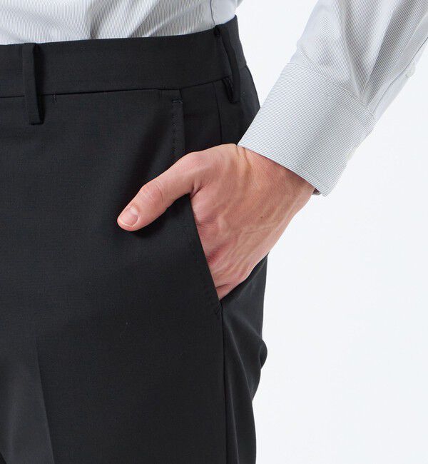 MACKINTOSH PHILOSOPHY「トロッター トラウザーズ ＃109 ウール混ストレッチトロピカル」|スラックス|