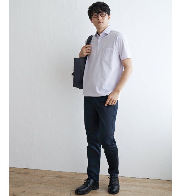 IKKA LOUNGE「ドライラックスカッタウェイポロシャツ」|Tシャツ・カットソー|