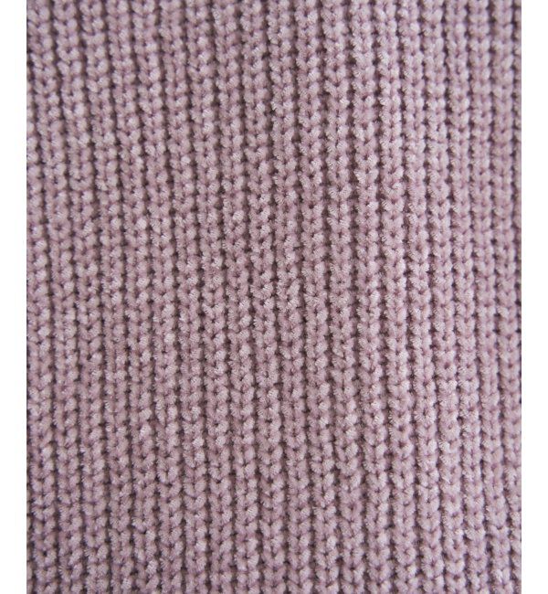 ikka「太畦モールニット」|プルオーバー|