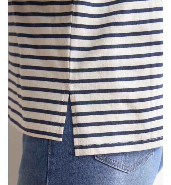 ikka「コットンUSA長袖T」|Tシャツ・カットソー|