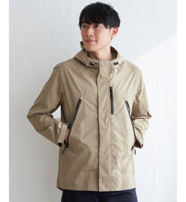 ikka「撥水マウンテンパーカー」|その他|ベージュ