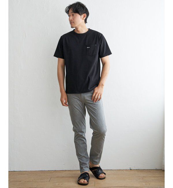 ikka「【接触冷感】速乾COOLポケットプリントTシャツ」|Tシャツ・カットソー|