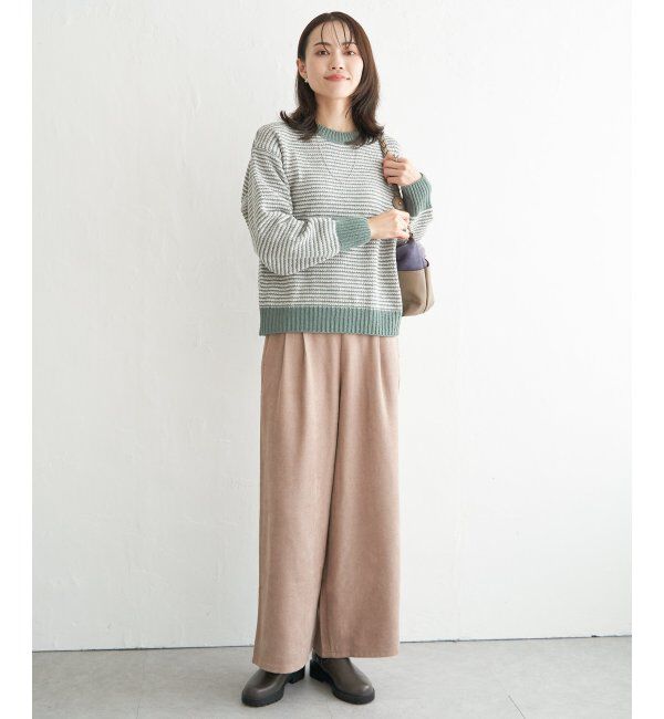 ikka「モールニットプルオーバー」|プルオーバー|